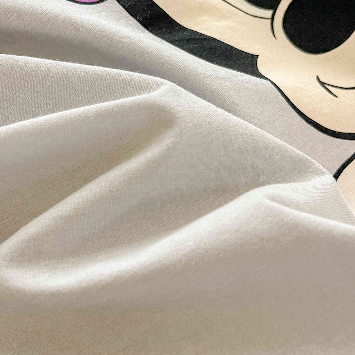 91家纺网 家纺一手货源 找家纺 玉元坊 2025年5月新品 大版卡通全棉纯棉床单床笠加厚四件套 米奇妙妙