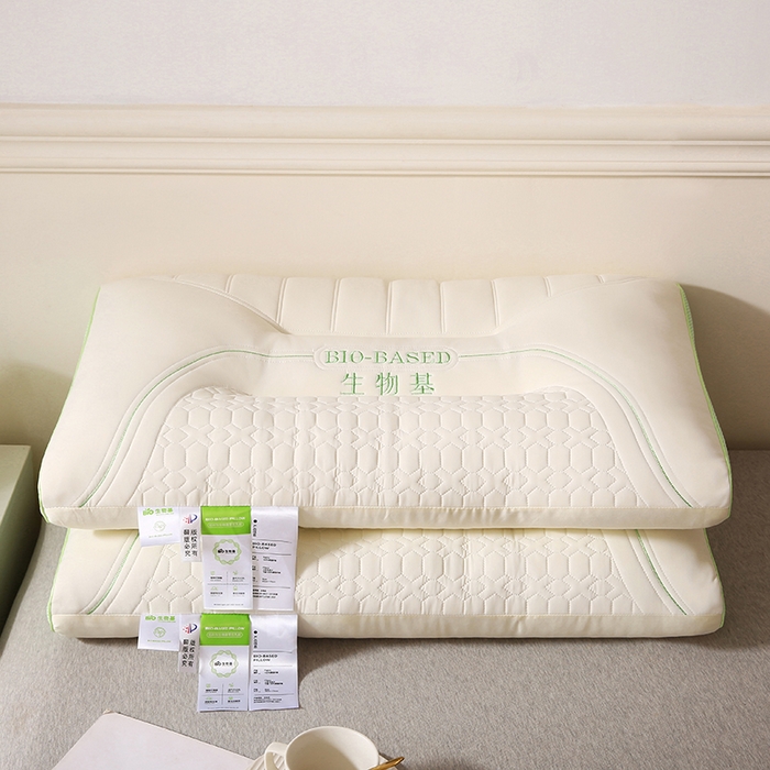 91家纺网 家纺一手货源 找家纺 （总）佳尚枕芯 2025新款生物基乳胶护颈枕成人护颈椎枕头枕芯