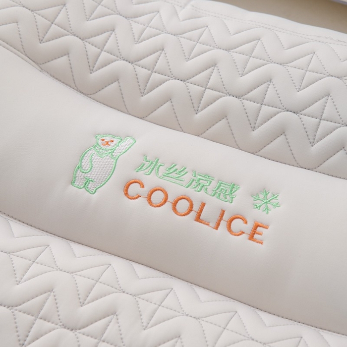 91家纺网 家纺一手货源 找家纺 佳尚枕芯 2025新款夏季超柔凉感冰丝乳胶枕头家用成人护颈椎助睡眠枕芯枕头 定型款-浅灰 48x74cm/只 中枕