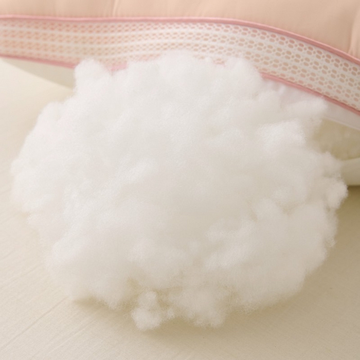 91家纺网 家纺一手货源 找家纺 佳尚枕芯 2025新款夏季超柔凉感冰丝乳胶枕头家用成人护颈椎助睡眠枕芯枕头 定型款-粉玉 48x74cm/只 高枕