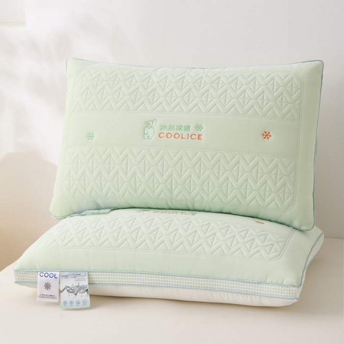 91家纺网 家纺一手货源 找家纺 （总）佳尚枕芯 2025新款夏季超柔凉感冰丝乳胶枕芯枕头