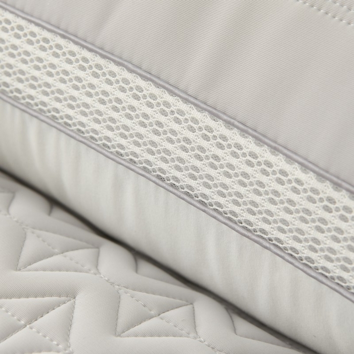 91家纺网 家纺一手货源 找家纺 佳尚枕芯 2025新款夏季超柔凉感冰丝乳胶枕芯枕头 灰色 48x74cm/只 低枕