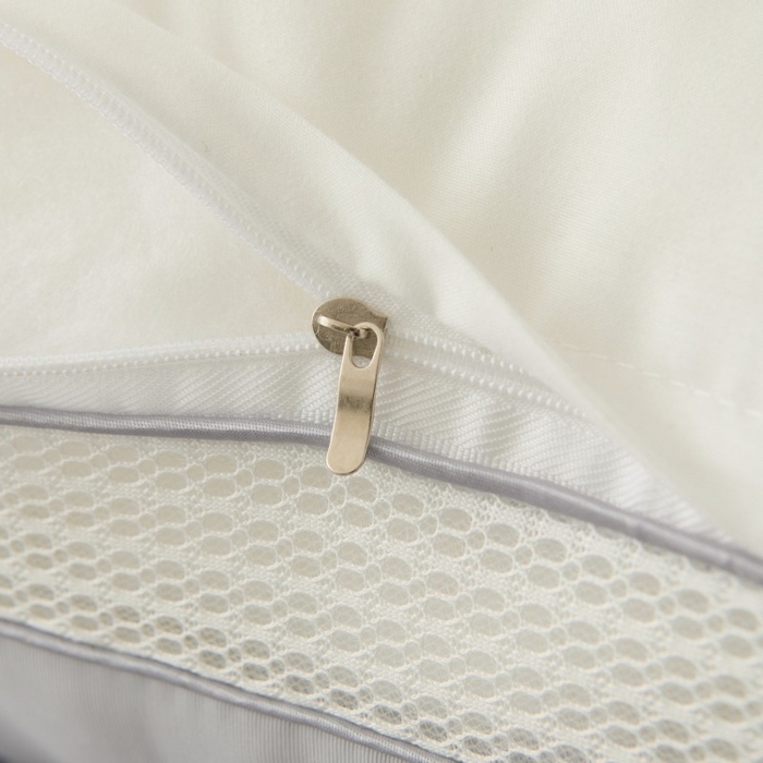 91家纺网 家纺一手货源 找家纺 佳尚枕芯 2025新款夏季超柔凉感冰丝乳胶枕芯枕头 灰色 48x74cm/只 低枕