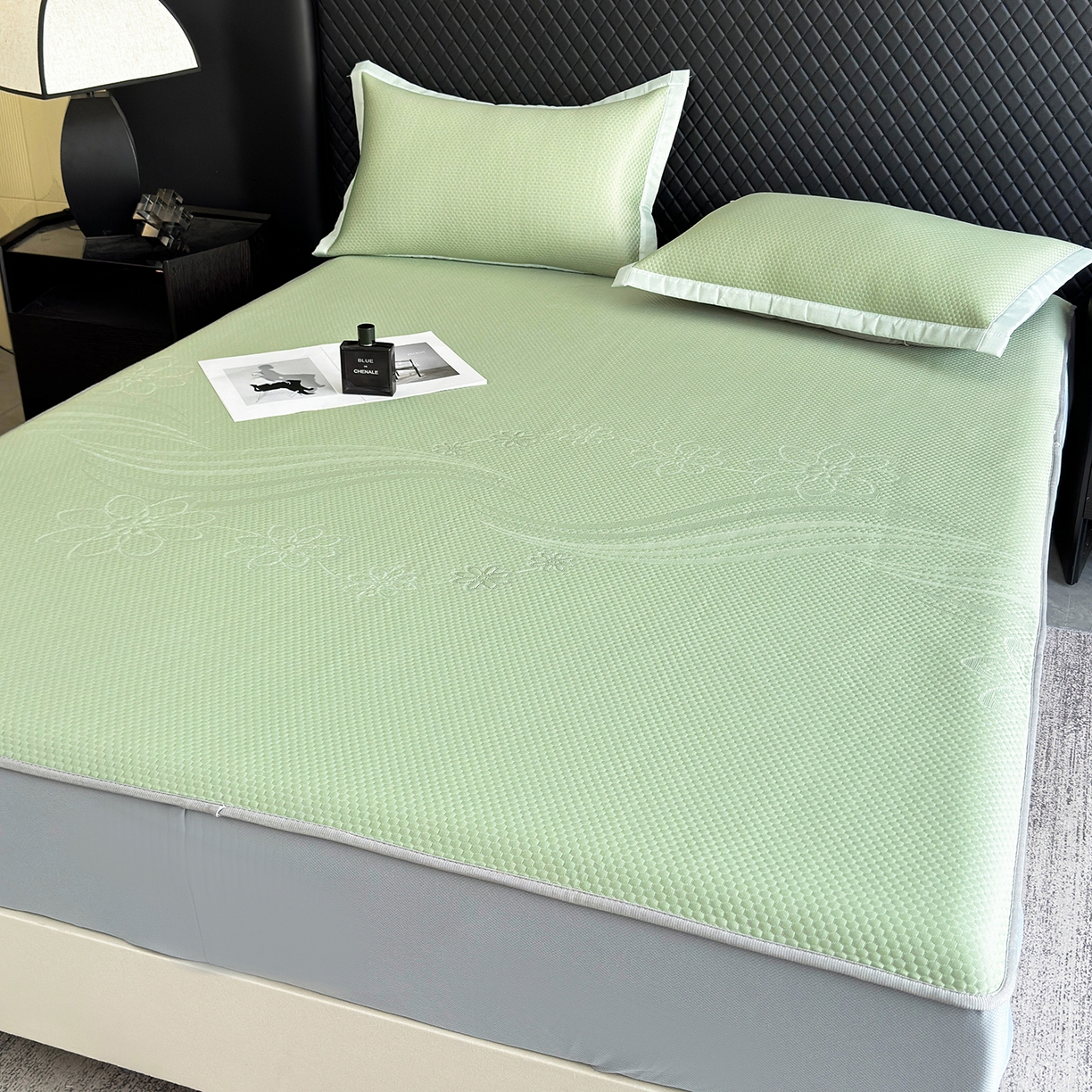 91家纺网 家纺一手货源 找家纺 （总）瑞兴纺 2025新款复合加厚高克重凉感席床笠款