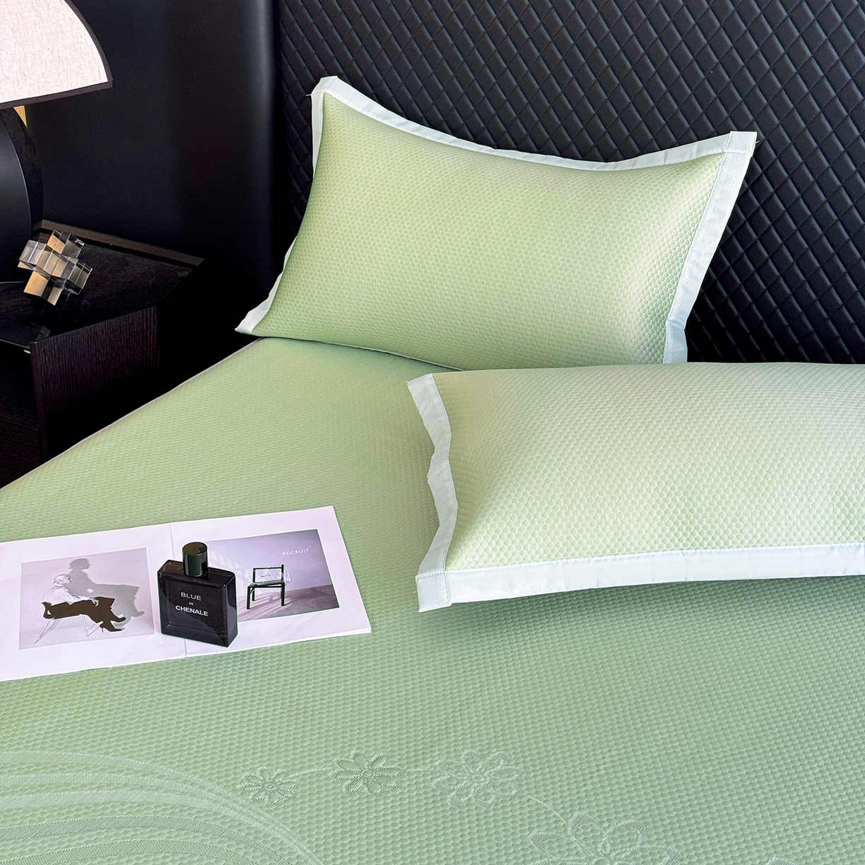 91家纺网 家纺一手货源 找家纺 （总）瑞兴纺 2025新款复合加厚高克重凉感席床笠款