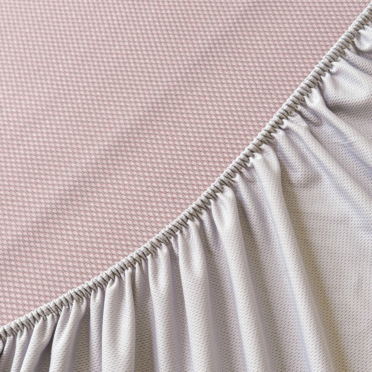 91家纺网 家纺一手货源 找家纺 瑞兴纺 2025新款复合加厚高克重凉感席床笠款 玫瑰之恋-粉