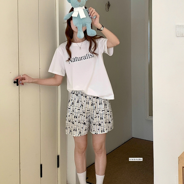 91家纺网 家纺一手货源 找家纺 （总）妍景家居生活馆 2025新款夏日短裤