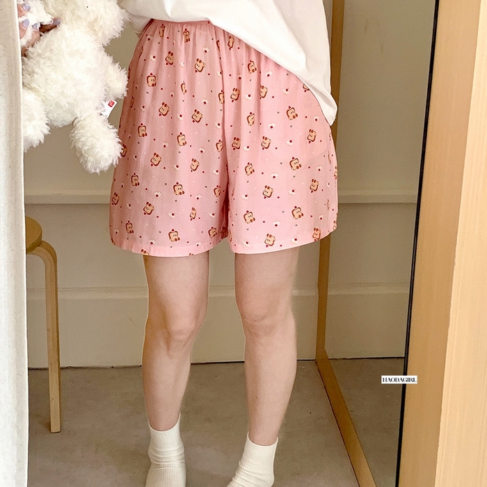 91家纺网 家纺一手货源 找家纺 （总）妍景家居生活馆 2025新款夏日短裤