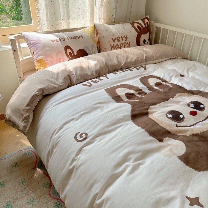 91家纺网 家纺一手货源 找家纺 （总）美乐迪家纺 2025新款大版全棉套件四件套