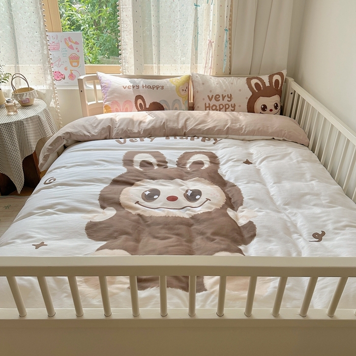 91家纺网 家纺一手货源 找家纺 （总）美乐迪家纺 2025新款大版全棉套件四件套