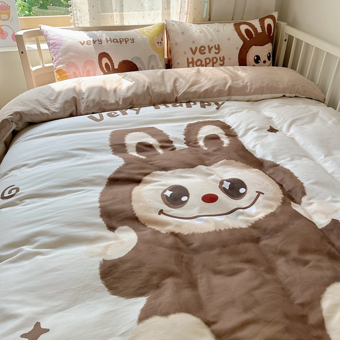 91家纺网 家纺一手货源 找家纺 （总）美乐迪家纺 2025新款大版全棉套件四件套