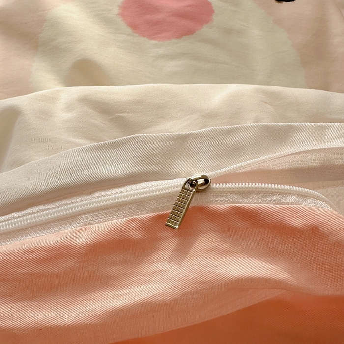 91家纺网 家纺一手货源 找家纺 美乐迪家纺 2025新款大版全棉套件四件套 大耳兔