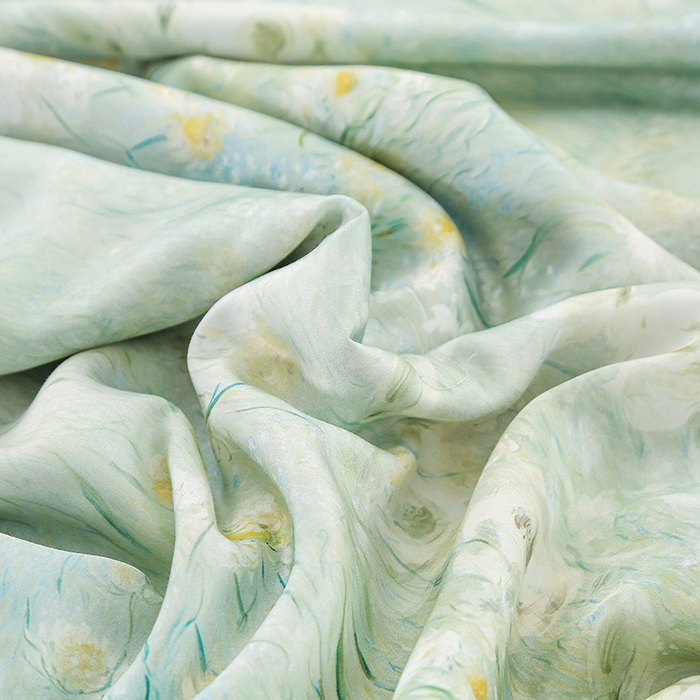 91家纺网 家纺一手货源 找家纺 （总）薇玛仕 2025新款100支兰精天丝数码印花可水洗蚕丝夏凉被空调被