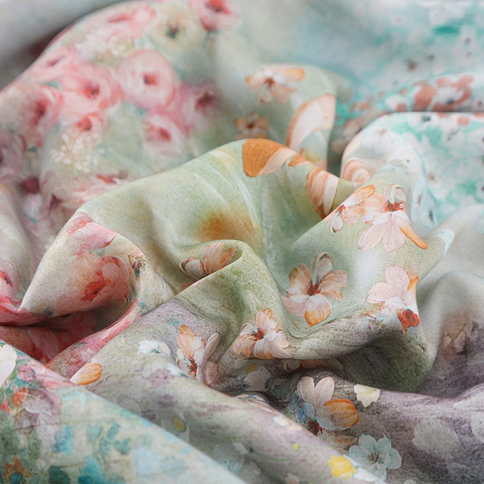 91家纺网 家纺一手货源 找家纺 薇玛仕 2025新款100支兰精天丝数码印花可水洗蚕丝夏凉被空调被 维多利亚 蓝