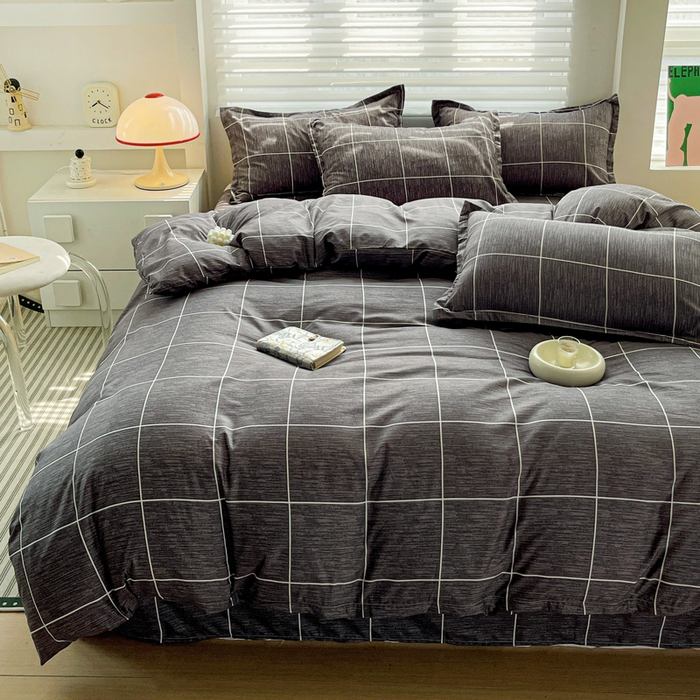 91家纺网 家纺一手货源 找家纺 （总）朵朵家纺 2025新款芦荟棉亲肤印花系列被套单件-单被套