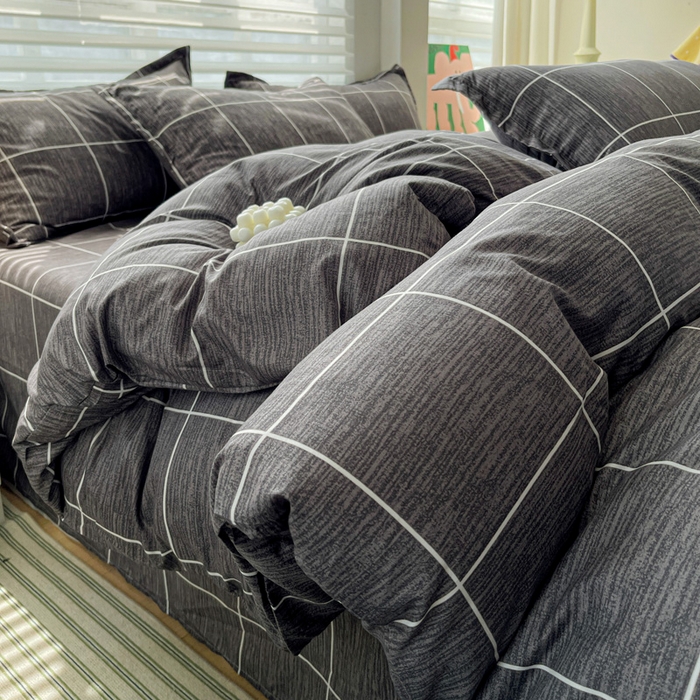 91家纺网 家纺一手货源 找家纺 （总）朵朵家纺 2025新款芦荟棉亲肤印花系列被套单件-单被套