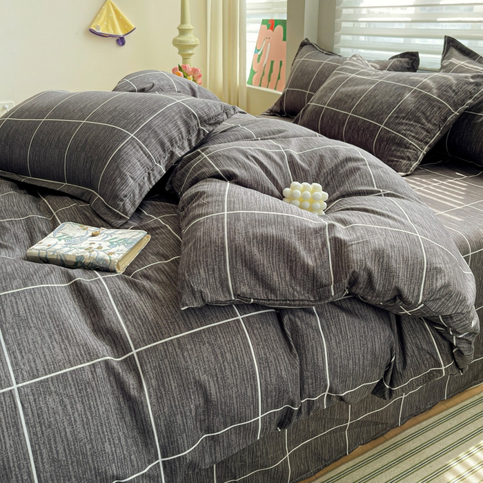 91家纺网 家纺一手货源 找家纺 （总）朵朵家纺 2025新款芦荟棉亲肤印花系列被套单件-单被套