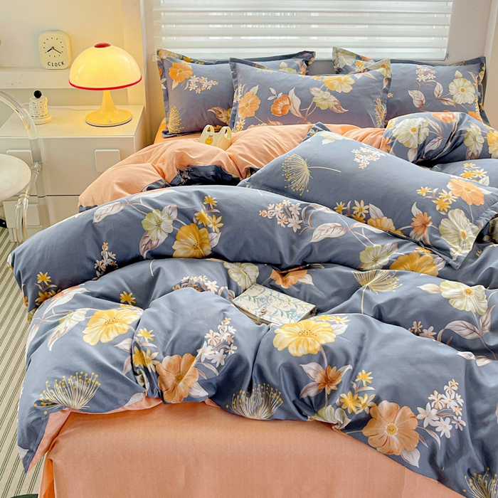 91家纺网 家纺一手货源 找家纺 朵朵家纺 2025新款芦荟棉亲肤印花系列被套单件-单被套 初梦