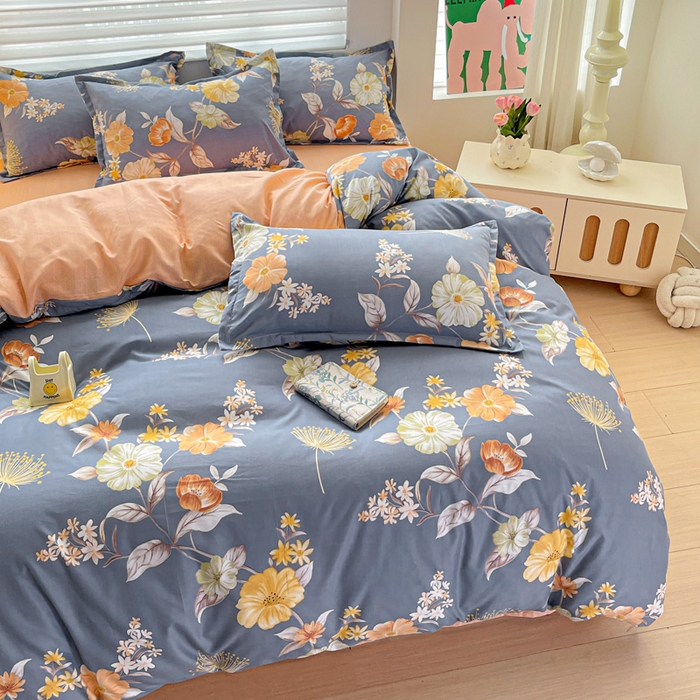 91家纺网 家纺一手货源 找家纺 朵朵家纺 2025新款芦荟棉亲肤印花系列被套单件-单被套 初梦