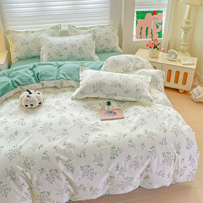 91家纺网 家纺一手货源 找家纺 朵朵家纺 2025新款芦荟棉亲肤印花系列被套单件-单被套 寻香