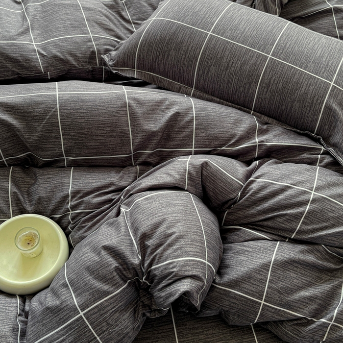 91家纺网 家纺一手货源 找家纺 朵朵家纺 2025新款芦荟棉亲肤印花系列被套单件-单被套 北欧风情