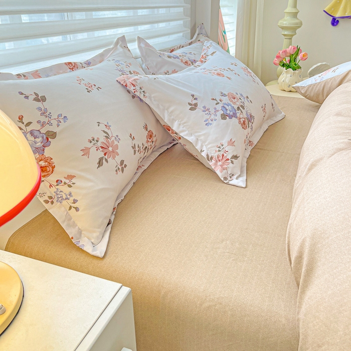 91家纺网 家纺一手货源 找家纺 朵朵家纺 2025新款芦荟棉亲肤印花系列被套单件-单被套 花枝