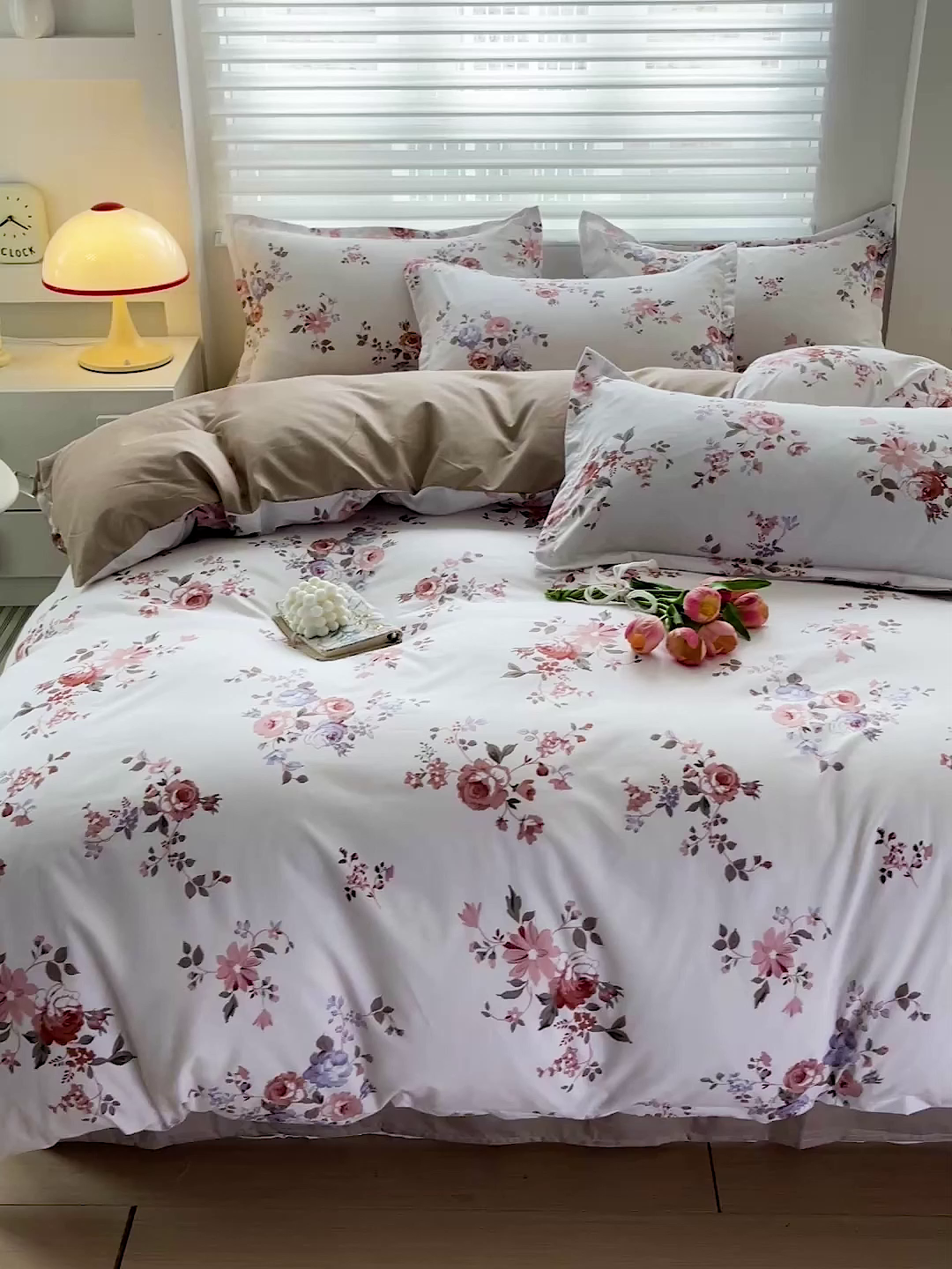 91家纺网 家纺一手货源 找家纺 朵朵家纺 2025新款芦荟棉亲肤印花系列被套单件-单被套 花枝