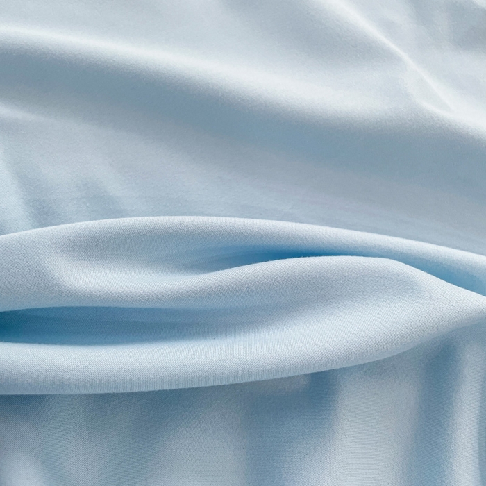 91家纺网 家纺一手货源 找家纺 朵朵家纺 2025新款水洗双层纱纯色糖果色床笠跨境系列（床垫保护套） 天蓝