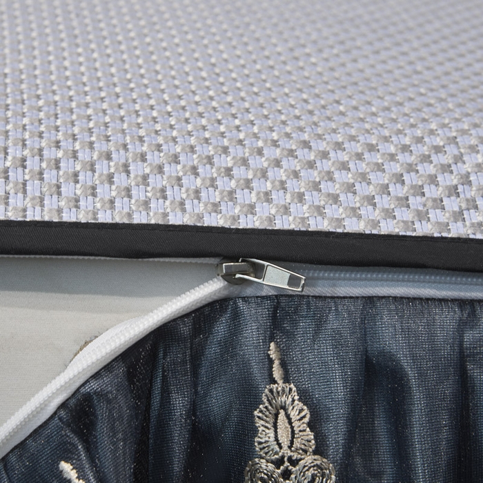 91家纺网 家纺一手货源 找家纺 恋尚 2025新款可拆卸床裙款冰藤凉席 冰藤床裙凉席- 柏姬蓝色(控价198起)