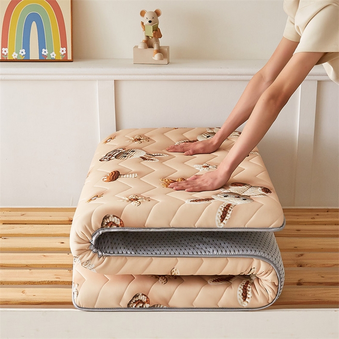 91家纺网 家纺一手货源 找家纺 （总）寐珂家纺 2025A类针织棉记忆棉床垫立体印花床垫宿舍学生床垫