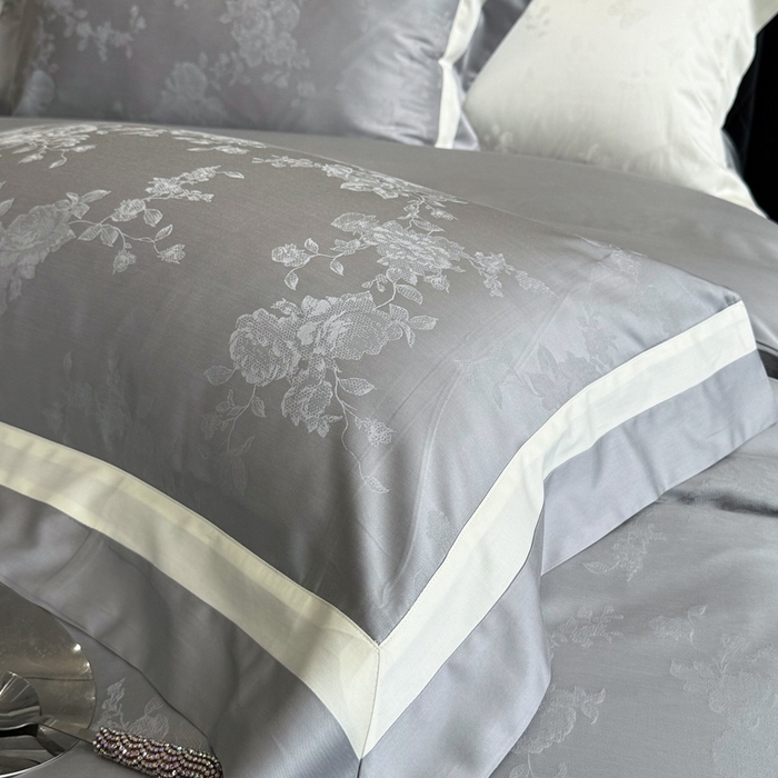 91家纺网 家纺一手货源 找家纺 （总）馨蕊家居 2025新款LF兰精天丝棉四件套-若兰