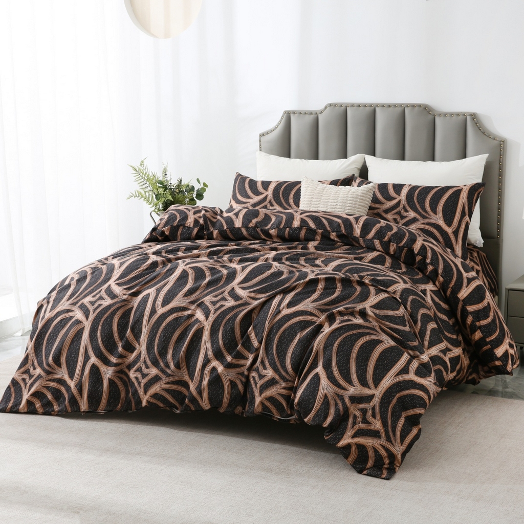 91家纺网 家纺一手货源 找家纺 子不语家纺2025新款跨境外贸 大版印花三件套亚马逊Temu速卖 通Shein沃尔玛专供 94欧式几何