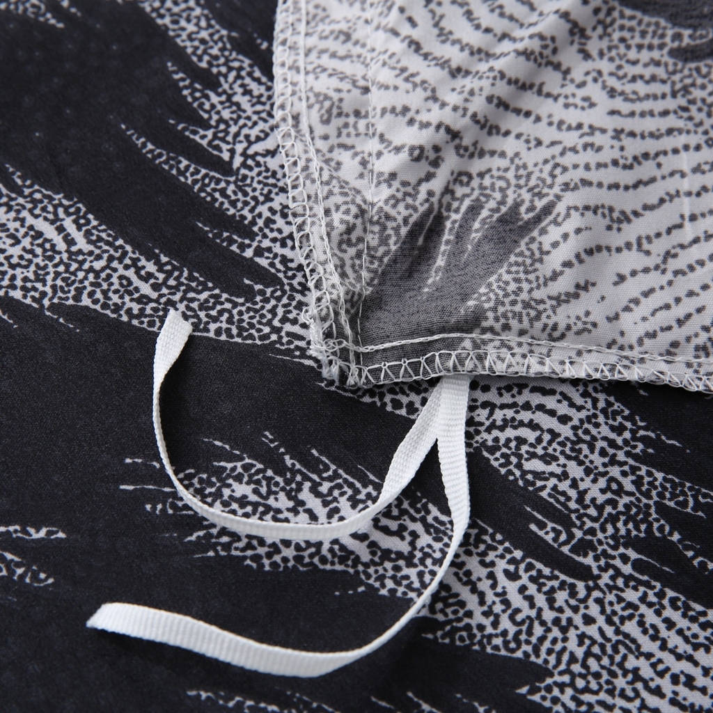 91家纺网 家纺一手货源 找家纺 子不语家纺2025新款跨境外贸 大版印花三件套亚马逊Temu速卖 通Shein沃尔玛专供 98黑纹理