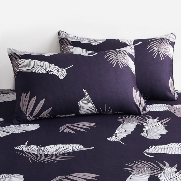 91家纺网 家纺一手货源 找家纺 子不语家纺2025新款跨境外贸 大版印花三件套亚马逊Temu速卖 通Shein沃尔玛专供 80羽毛