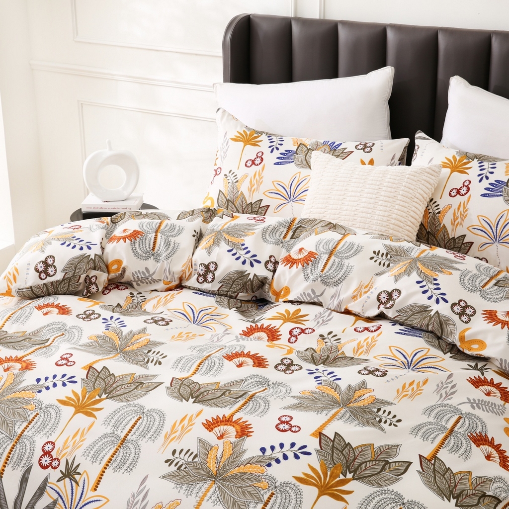 91家纺网 家纺一手货源 找家纺 子不语家纺2025新款跨境外贸 大版印花三件套亚马逊Temu速卖 通Shein沃尔玛专供 83热带丛林