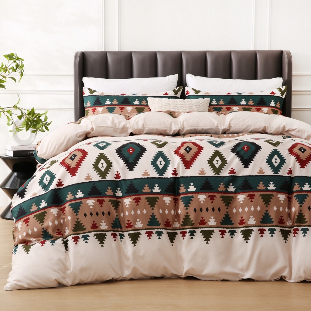 91家纺网 家纺一手货源 找家纺 子不语家纺2025新款跨境外贸 大版印花三件套亚马逊Temu速卖 通Shein沃尔玛专供 82部落