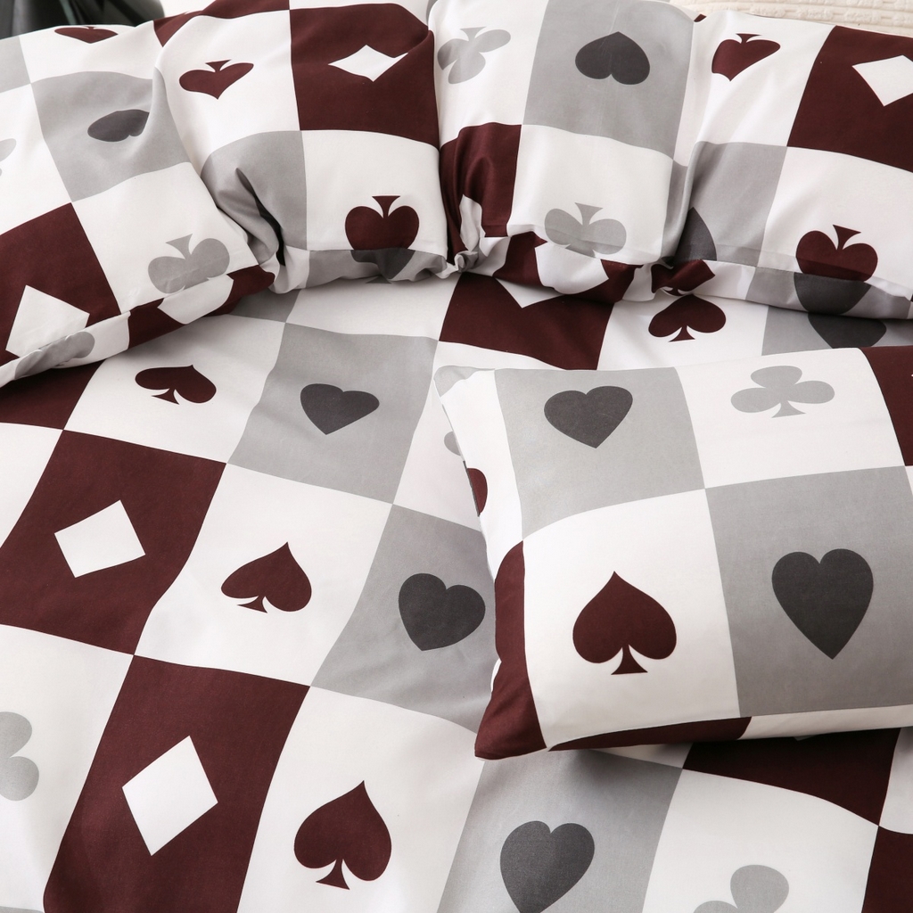 91家纺网 家纺一手货源 找家纺 子不语家纺2025新款跨境外贸 大版印花三件套亚马逊Temu速卖 通Shein沃尔玛专供 87扑克