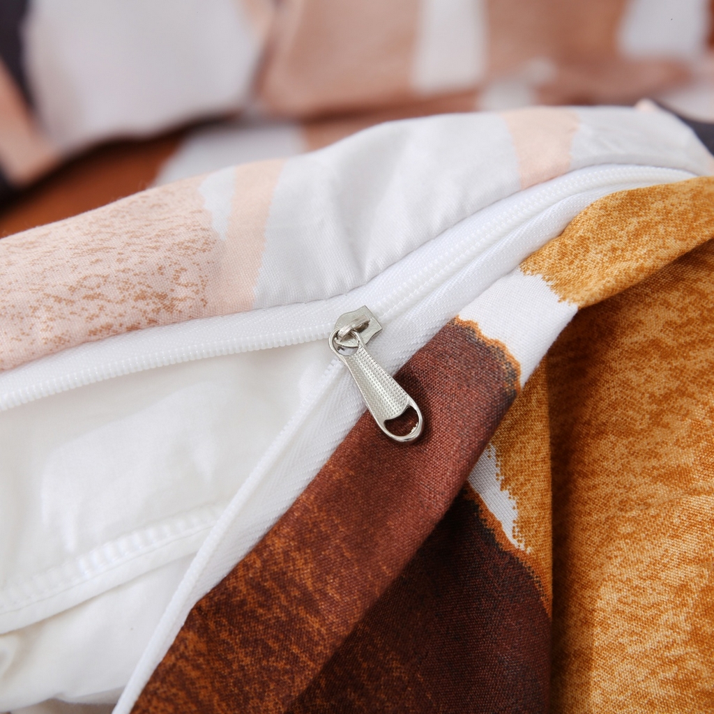 91家纺网 家纺一手货源 找家纺 子不语家纺2025新款跨境外贸 大版印花三件套亚马逊Temu速卖 通Shein沃尔玛专供 99几何竖纹