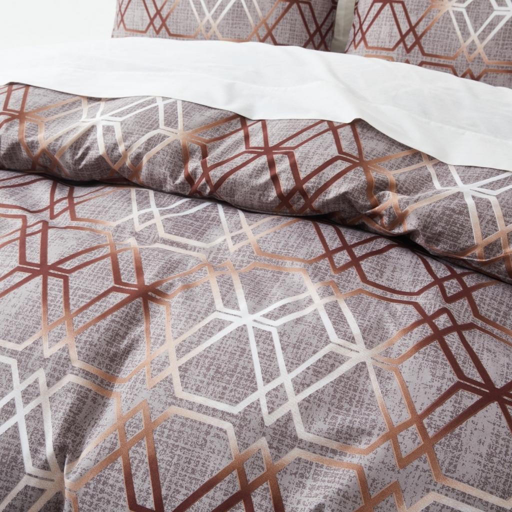 91家纺网 家纺一手货源 找家纺 子不语家纺2025新款跨境外贸 大版印花三件套亚马逊Temu速卖 通Shein沃尔玛专供 70几何