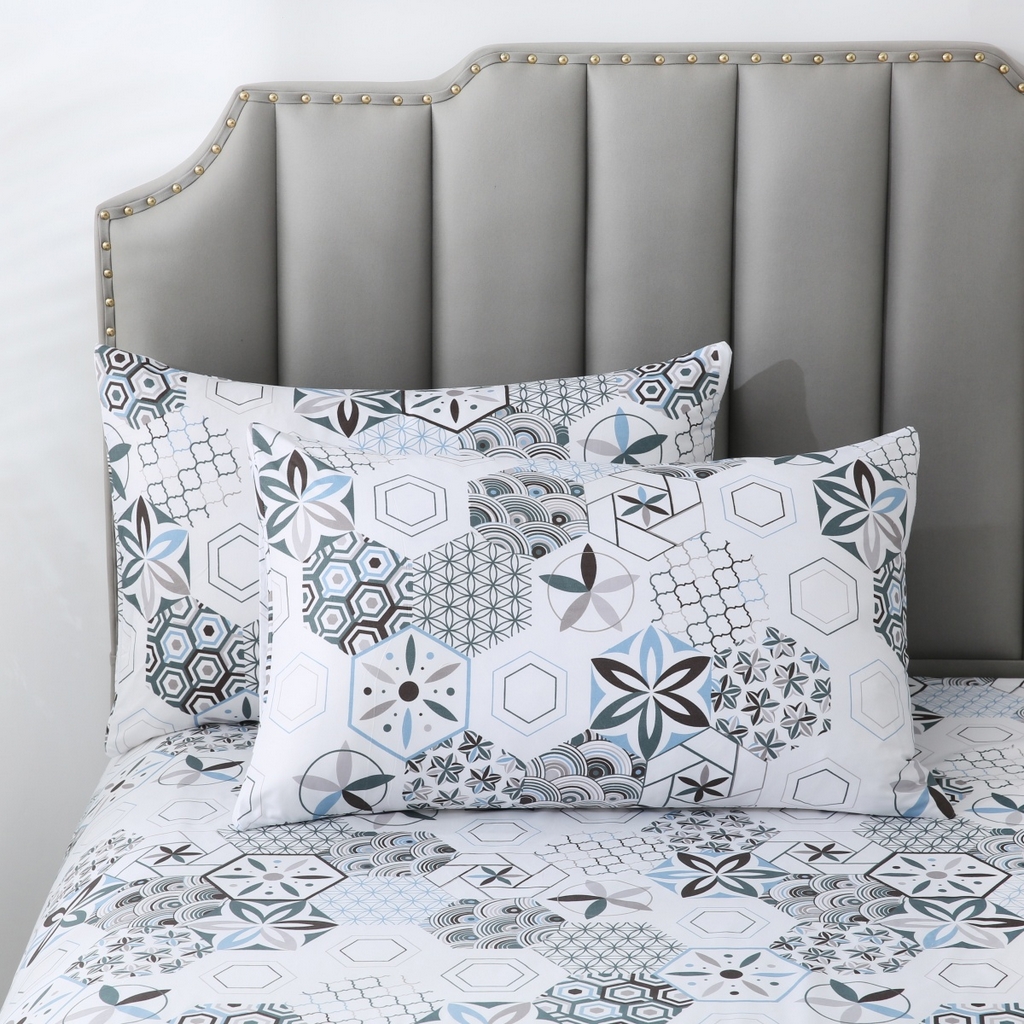 91家纺网 家纺一手货源 找家纺 子不语家纺2025新款跨境外贸 大版印花三件套亚马逊Temu速卖 通Shein沃尔玛专供 97波西米亚白