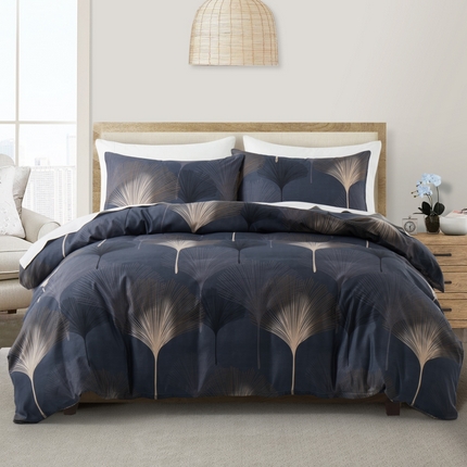 91家纺网 家纺一手货源 找家纺 （总）子不语家纺2025新款跨境外贸 大版印花三件套亚马逊Temu速卖 通Shein沃尔玛专供