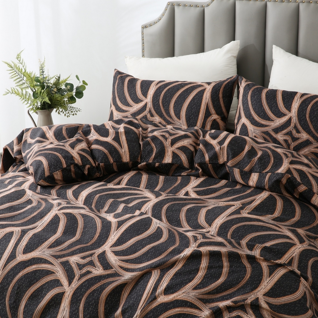 91家纺网 家纺一手货源 找家纺 子不语家纺2025新款跨境外贸 大版印花三件套亚马逊Temu速卖 通Shein沃尔玛专供 94欧式几何