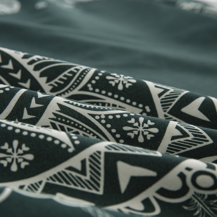 91家纺网 家纺一手货源 找家纺 （总）子不语家纺 2025新款跨境外贸 大版印花床笠款三件套亚马逊Temu速卖 通Shein沃尔玛专供