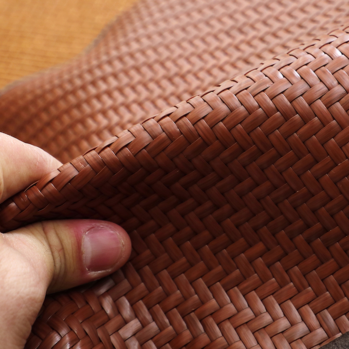 91家纺网 家纺一手货源 找家纺 佳尚枕芯 2025新款夏凉藤席枕芯凉席枕薰衣草夏凉枕头枕芯 薰衣草夏凉枕-棕色 48*74高枕900克-高度14厘米