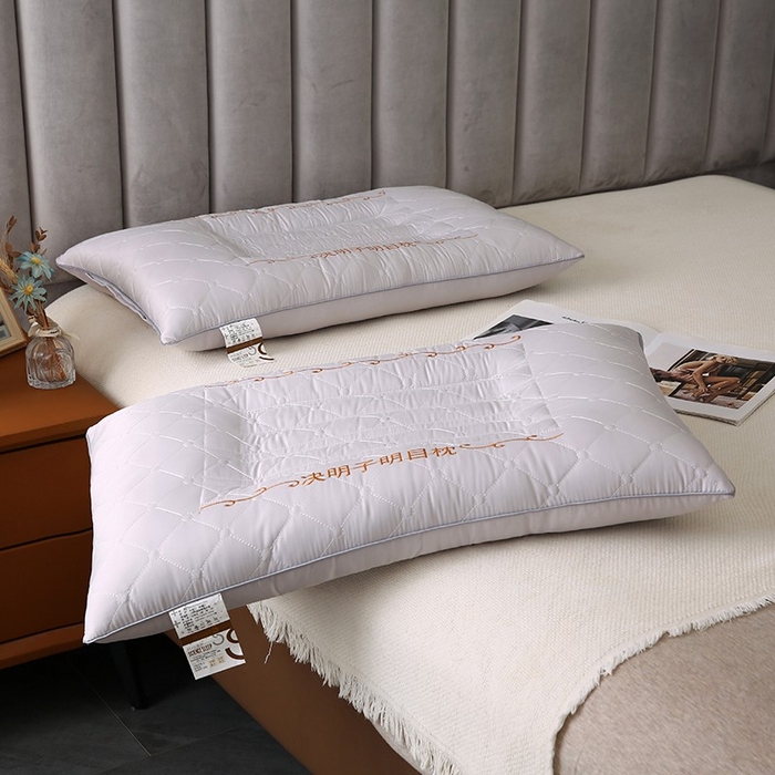 91家纺网 家纺一手货源 找家纺 佳尚枕芯 2025新款压光磨毛决明子乳胶枕枕头枕芯 灰色 48x74cm/只 中枕