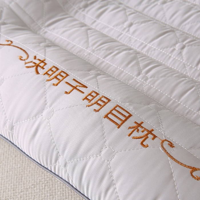 91家纺网 家纺一手货源 找家纺 佳尚枕芯 2025新款压光磨毛决明子乳胶枕枕头枕芯 灰色 48x74cm/只 中枕