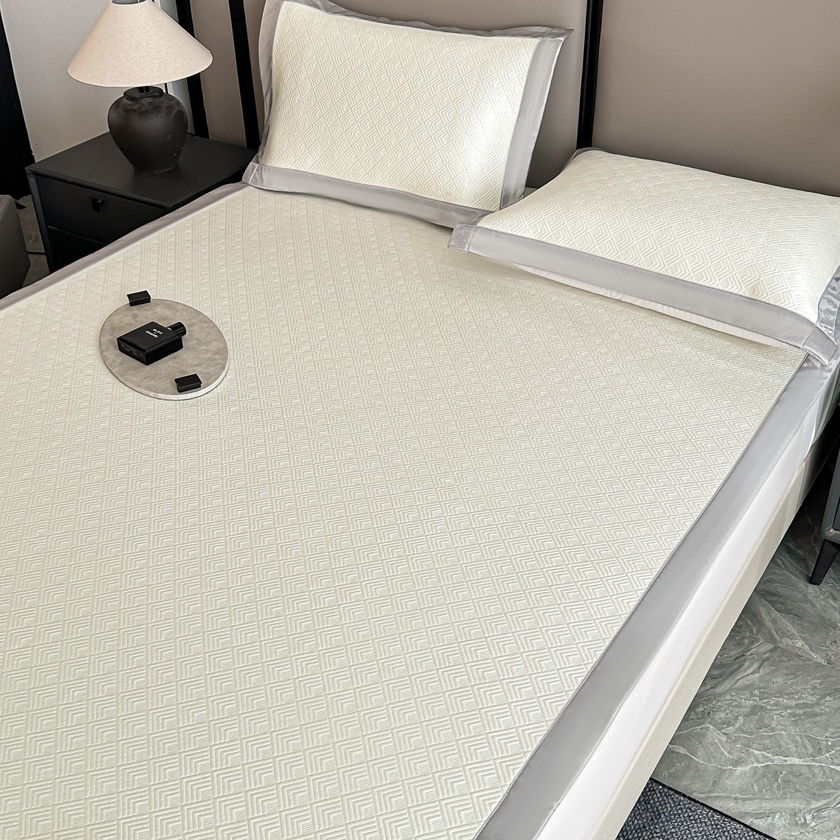 91家纺网 家纺一手货源 找家纺 （总）紫碧螺2025新款冰丝复合加厚软床垫