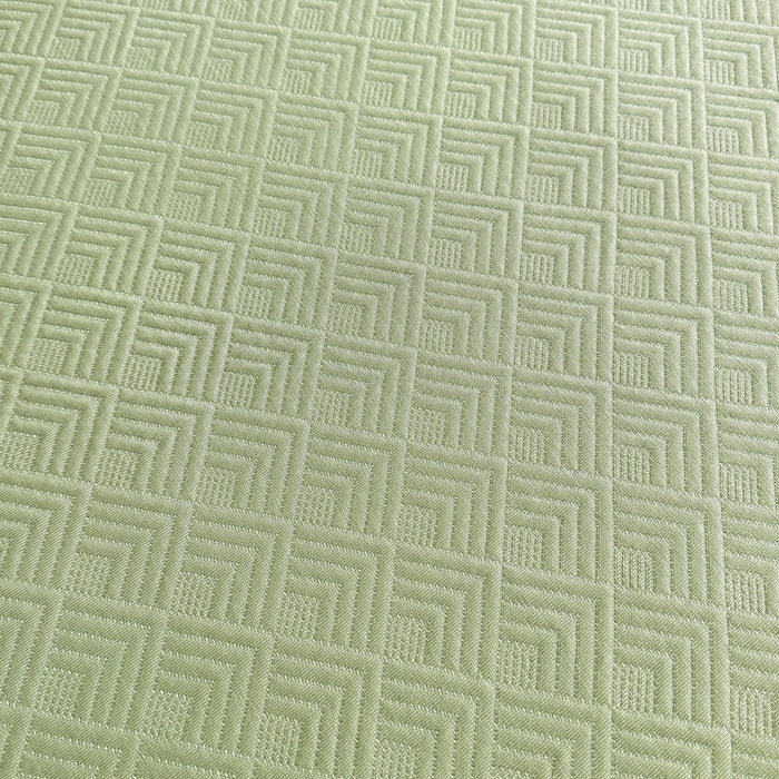 91家纺网 家纺一手货源 找家纺 紫碧螺2025新款冰丝复合加厚软床垫 豆绿色