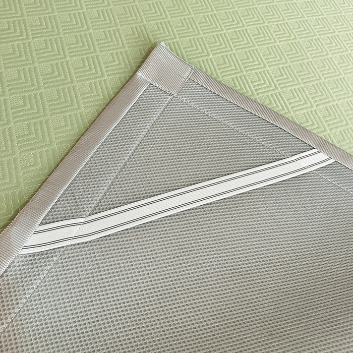 91家纺网 家纺一手货源 找家纺 紫碧螺2025新款冰丝复合加厚软床垫 豆绿色