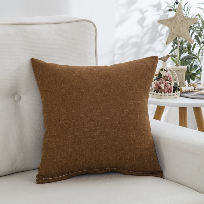 91家纺网 家纺一手货源 找家纺 （总）雅晨枕芯 2025新款现代简约竹节麻抱枕居家靠垫抱枕套